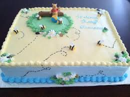 Winnie The Pooh Baby Shower Cake Winnie The Pooh Cake Baby Shower Cake Sayings Baby Shower Sheet Cakes