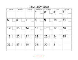 You must be wondering how can a calendar be relevant in planning and scheduling for the. Free Download Printable Calendar 2020 With Check Boxes