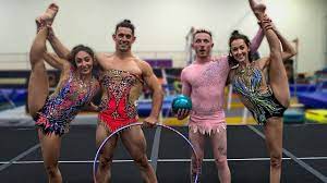 In the individual program, azerbaijan is represented by zohra agamirova. Men Try Rhythmic Gymnastics Couples Challenge Nile Wilson Youtube
