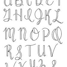 Hand lettering capitals & flourishing: Faux Calligraphy Cursive Brush Lettering Cross Stitch Etsy Deutschland
