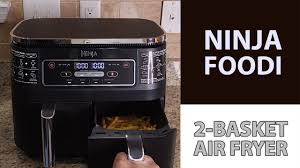 Ninja Foodi 2 Basket Air Fryer W Dualzone Technology First Look First In 2020 Air Fryer Recipes Power Air Fryer Xl Air Fryer