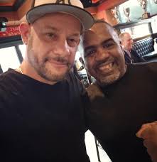 Ran into Mount Vernon legend Larry Barnes. Haven't seen him in years. I  used to go train with him when I was in 7th grade. Glad to see him doing  well!