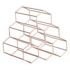 Bring personality to any room with modern wall decor. Hexagonal Wine Rack