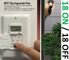 Robot Check Porch Decorating Home Automation Digital Timer