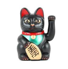 15cm Maneki Neko A Bras Mobile Noir Chat Porte Bonheur Huang Fong Http Www Amazon Fr Dp B00aes45j0 Ref Cm Sw R Pi Dp Ihvdub Maneki Neko Porte Bonheur Neko