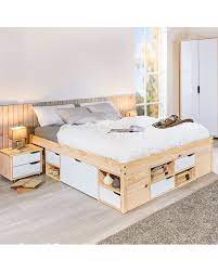 Questo letto è consigliato per qualsiasi tipo. Letto Contenitore Matrimoniale Jammy Legno Massello Vedo E Arredo