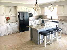 The Kitchen Is Finally Finished Antique White Sherwin Williams Kitchen Cabinet Antique White Kitchen Kitchen Cupboard Designs Antique White Kitchen Cabinets