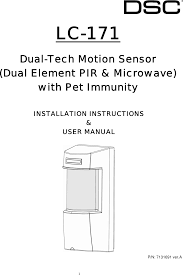 Cove is here to help answer these questions and more. 09lc171 Outdoor Dual Pir Mw Detector User Manual Digital Security Controls