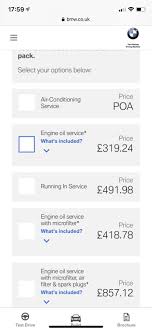 Not sure in the usa what you get service and warranty wise? Uk X3 4m Comp Maintenance Pack Xbimmers Bmw X3 Forum