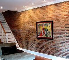 Old mill thin brick systems. Faux Brick Panels To Get This Look Like To Redo The Wood Wall Down Stairs Faux Brick Panels Brick Wall Paneling Faux Brick Walls