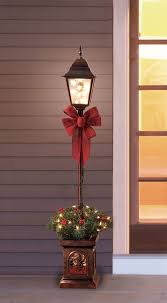 4 Christmas Lamp Post Pre Lit Tree Lights Holiday Xmas Outdoor Porch Yard Decor Holidaytime Christmas Christmas Lamp Post Christmas Lamp Christmas Lanterns