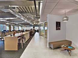 Modern Office With Open Space Interior With Industrial Touches Office Interior Design Modern Modern Office Interiors Office Interiors