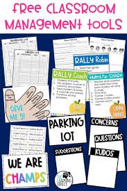 This Classroom Management Tools Library Includes 7 Free Resources For Your El Effective Classroom Management Free Classroom Resources Classroom Management Tool