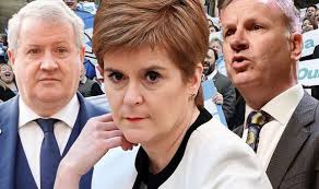 Nicola sturgeon was a supporter of the 'yes' campaign during the referendum for scottish independence. Nicola Sturgeon Loses Grip As Young Woke Activists Gain Control Of Snp S Top Brass Politics News Express Co Uk