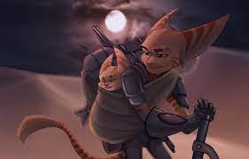 Ratchet and clank | tumblr. The Keeper And His Infant Son By Farorest On Deviantart