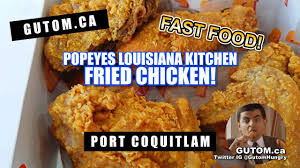 Fried Chicken Popeyes Louisiana Kitchen Port Coquitlam Vancouver Food Guide Reviews Gutom Ca Youtube