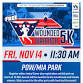 Wounded Warrior 5K Run event in Norfolk, VA
