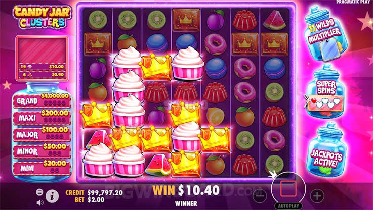 Candy Jar Clusters (Pragmatic Play) Slot Review & Demo
