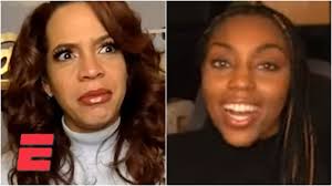 艾爾-鄧肯在《零距離》節目中告訴蕾妮-蒙哥馬利要"解釋你自己"。 (Elle Duncan tells Renee Montgomery to  'EXPLAIN YOURSELF' during Zero Takes Given)