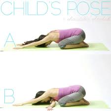 Child S Pose Shoulder Stretch Kid Poses Shoulder Stretch Yoga Life