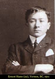 Ernest “Ernie” Hann (1889-1982)