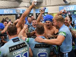 Nsw may have fallen short but it's hard not to be wrapped up in one of queensland's greatest underdog series to their credit, they still beat the blues. Schooeys For The Blueys Inside The Nsw Blues Sheds The Courier Mail