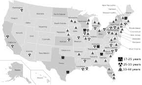 Map of 65 currently operating U.S. nuclear power plants and the states... |  Download Scientific Diagram