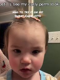 Had to try the curly hair trend