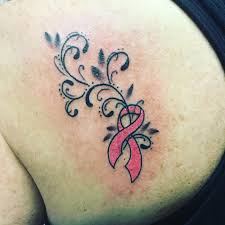 Cancer ribbon tattoos 55 inspiring breast cancer tattoos. Pin On My Style