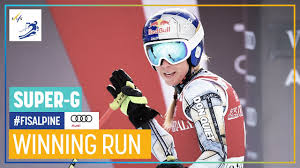 Na zimních olympijských hrách 2018 zvítězila v superobřím slalomu žen. Ester Ledecka 1st Place Val D Isere Women S Super G Fis Alpine Youtube