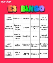 Back in development for nintendo switch. Nintendo E3 Bingo Card Album On Imgur