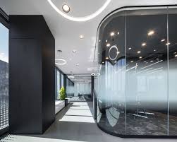 Gallery Of Mercedes Benz Thailand Headquarters Pbm 2 Corporate Interior Design Corporate Interiors Glass Wall Office