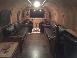 A Cigar Lounge Airstream Trailer That Industrialenvy Com Upholstered This Was A Fun Local Project For Smokey S Ciga Cigar Lounge Decor Cigar Lounge Cigar Room