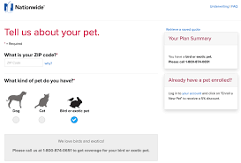 It tends to be on the cheaper side and covers accidents, surgeries, prescriptions. Nationwide Unveils New Avian And Exotic Pet Insurance Plan