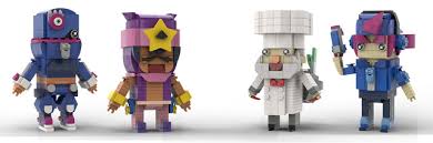 Brawl stars virus 8bit clay art. Artstation Lego And Brawl Stars Part 3 Bmd Moc Bmd Moc