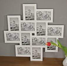 Elbmoebel Cornice Portafoto Collage Foto Cornice Grande In Bianco In Legno Ideale Per Family Foto Parete 62 X 62 C Cornici Da Parete Collage Portafoto Cornici