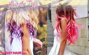 When you are a kid, your color is lighter. Just The Tip Strayhair