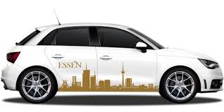 Autoaufkleber Skyline Essen Auto Aufkleber Aufkleber Autos