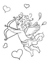 Includes images of baby animals, flowers, rain showers, and more. Free Cupid Coloring Page Free Coloring Pages Valentines Printables Free Coloring Pages
