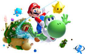 Download Super Mario Galaxy 2 Png Banner Transparent Mario Bros Wallpapers Hd Full Size Png Image Pngkit