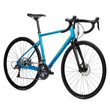 Velo Route Cyclotouriste Triban Rc500 Frein Disque Velo De Route Velo De Course Velo