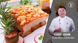 Maybe you would like to learn more about one of these? Chef John S Cooking Class Crispy Pork Belly Taste Show