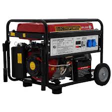 Groupe Electrogene Essence Monophase 230v 5 5kw 9h50 D Autonomie Demarrage Electrique