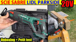 Scie Sabre 20v Lidl Parkside X20v Team Cordless Sabre Saw Akku Sabelsage Youtube