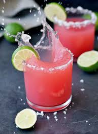 It makes a delicious highball for a refreshing tipple when the sun comes out. Watermelon Margarita Recipe Tequila Cocktail Elavegan Recipes