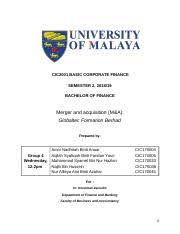 Latest merger and acquisition emami acquired 57% stakes of zandu. Group 6 Assignment Merger Acquisition Pdf Lomoarcpsd 6309498 Group 6 Assignment Merger Acquisition Basic Corporate Finance Universiti Malaya Studocu Course Hero