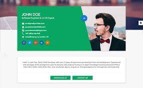 Skip to resume website templates. 15 Beste Html Resume Vorlagen Fur Tolle Personliche Websites