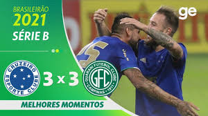Acompanhe a tabela de classificação, vídeos, resultados, próximos jogos e últimas notícias sobre o campeonato brasileiro da série b no uol esporte. Cruzeiro 3 X 3 Guarani Melhores Momentos 8Âª Rodada Brasileirao Serie B 2021 Ge Globo