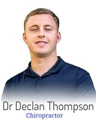 Dr Declan Thompson of Tassell Chiropractic