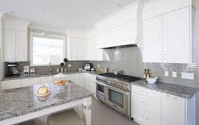 What Goes With Granite Counters Grey Countertops White Kitchen Kitchen Flooring